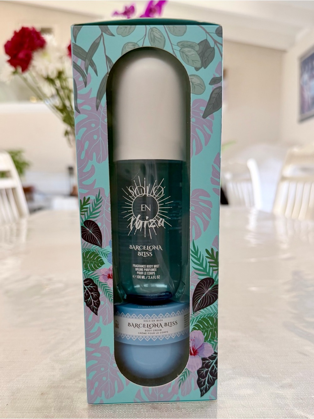 SoloEnIbiza Tropical Dual-Set Barcelona Bliss - body cream & mist